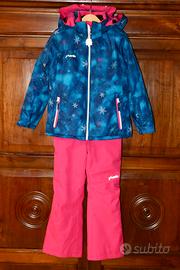 Tuta da sci Phenix regolabile 4-8 anni da bambina