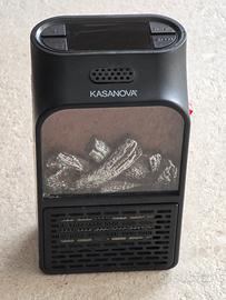 termoventilatore da presa Kasanova effetto camino
