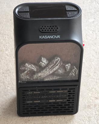 termoventilatore da presa Kasanova effetto camino