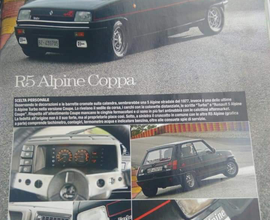 Renault 5 Alpine turbo version Coupe(coppa)