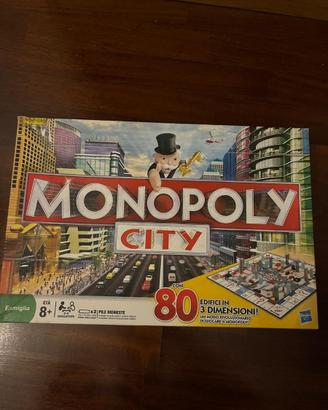 Monopoly City Hasbro-Edizione Italiana-Completo