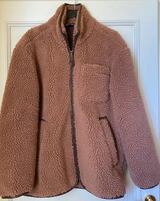 Giacca in montone sintetico