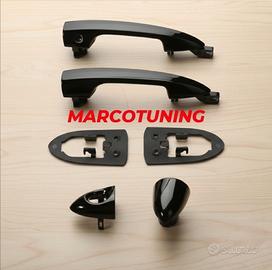 COPPIA MANIGLIE NERO LUCIDO GIULIETTA/MITO/LANCIAY