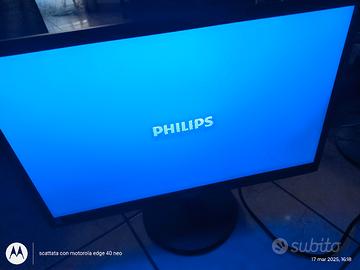 Monitor PC Philips led hd 24 pollici 
