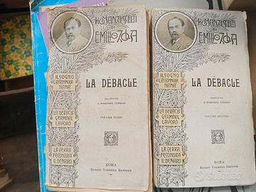  La debàcle - Zolà . orig. 900. due volumi 