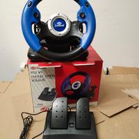 Sterzo volante pedali PlayStation PS2