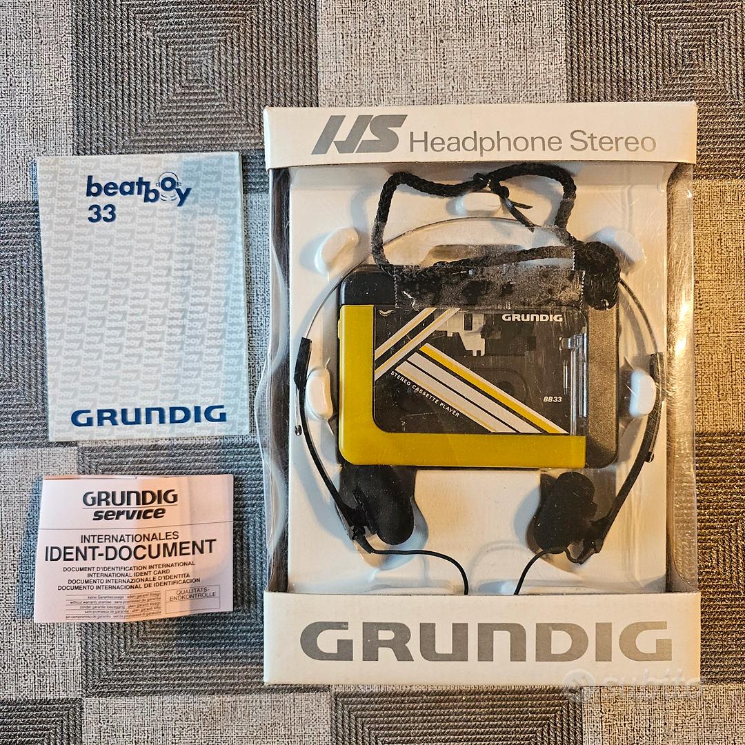 Grundig Beat Boy BB33 – Walkman K7 – Vintage – Testé Et Quasi Neuf