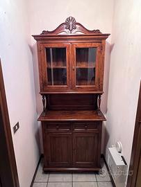 Arredamento Vintage in legno - cucina, vetrine ecc