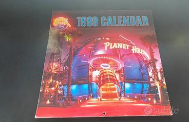 Calendario ufficiale Planet Hollywood 1999