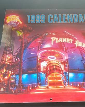 Calendario ufficiale Planet Hollywood 1999