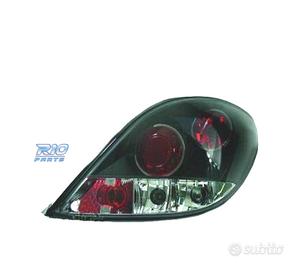 FANALI PEUGEOT 207 06-12 NERO