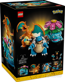 lego Pokemon 72153 Venusaur Crarizard e Blastoise