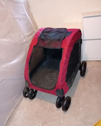 Passeggino per cani XL, Passeggino Pawhut cane, Ca