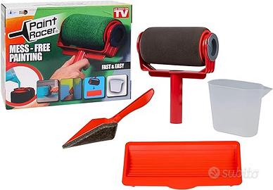 Rullo pittura ricaricabile con serbatoio integrato