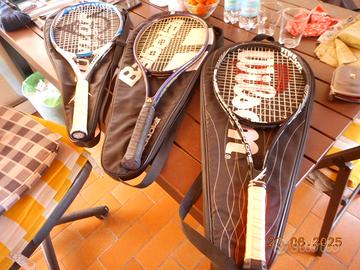 3 Racchette da Tennis