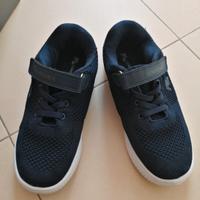 Scarpe cerimonia bambino lumberjack 33 blu