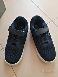 Scarpe cerimonia bambino lumberjack 33 blu