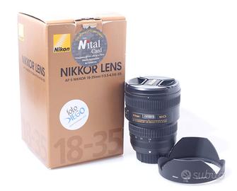 OBIETTIVO NIKON AF-S 18-35 MM F/3.5-4.5G ED. NITAL