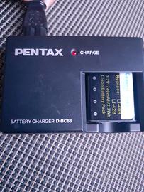 caricabatteria pentax 