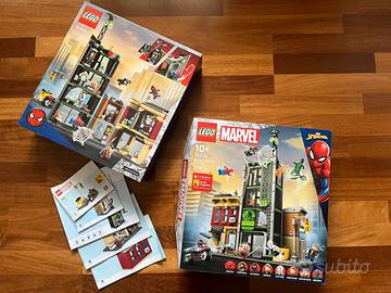 Scatola e Manuali Lego Spider-Man Oscorp 76324