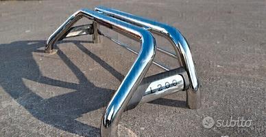Mitsubishi L200 2015>19 Roll Bar inox con prot.cab