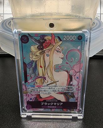 Black Maria (OP08-074) promo Peach Momoko. 