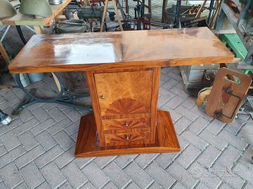 Consolle in Radica - Art Decò