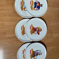 Set 6 piatti pizza Moretti