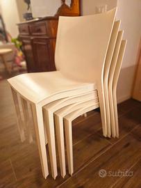 Sedie design plastica impilabili