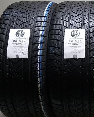 2 GOMME 285 40 20 PIRELLI A66689