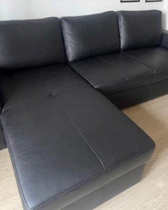 DIVANO A L NERO ROVINATO