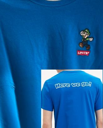 Sper Mario Levi's Nintendo T-Shirt tg L