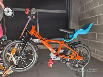 bicicletta decathlon robot 16 pollici