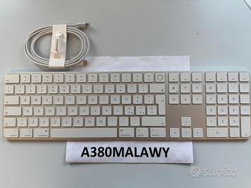 Apple Magic Tastiera A2520 touch id imac mac nuova
