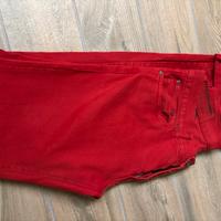 Pantaloni Zara rossi da uomo