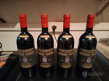 Verticale Brunello di Montalcino Biondi Santi