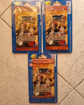 One Piece BOX -  TCG 3 booster Bustina - Buste 5 L