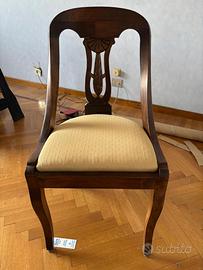 Sedie 2 stile impero vintage