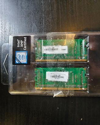 Moduli ram DDR4 SODIMM Micron 2x4GB 3200 MHz