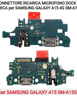 CONNETTORE RICARICA GALAXY A15 4G SM-A155F