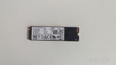 Disco NVMe PCle M2 da 512gb