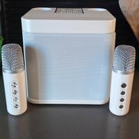 karaoke bluetooth con microfono