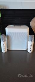 karaoke bluetooth con microfono