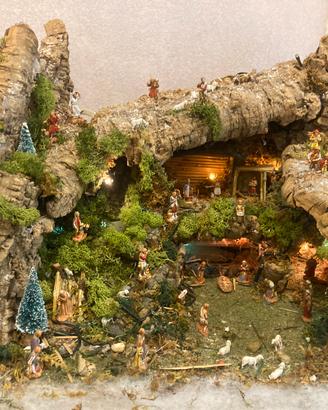 Presepe con pastori Landi Moranduzzo