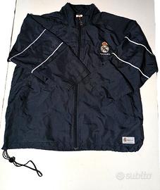 Giacca Sportiva Real Madrid Nera- Taglia L Vintage