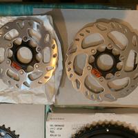 Coppia dischi per freni shimano 105