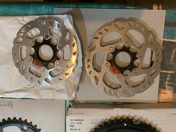 Coppia dischi per freni shimano 105