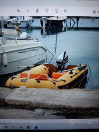 Gommoncino con motore esterno