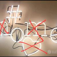 lettere luminose neon art seletti