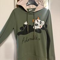 FELPA con cappuccio LOONEY TUNES originale / TG. S